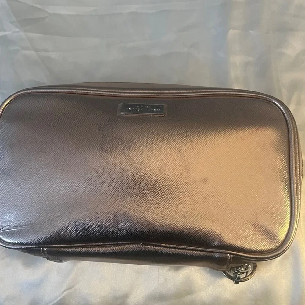 Henri Bendel Travel Jewelry Zip  Case - rose gold